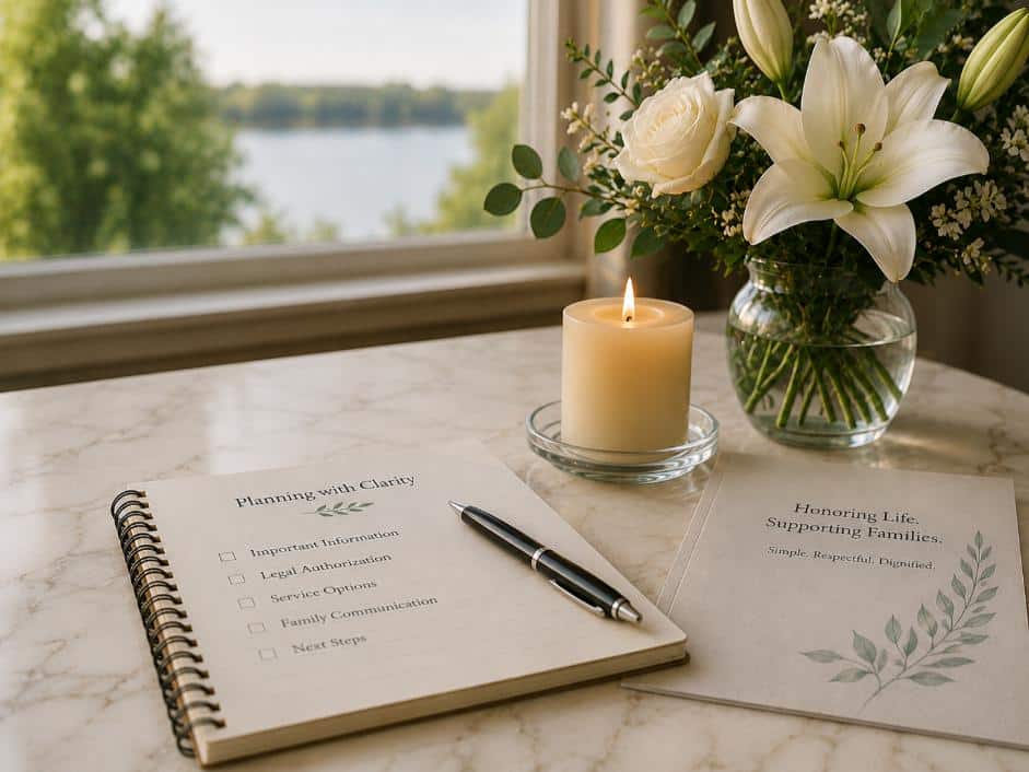 Clear planning checklist for cremation service in St. Charles, MO with caring support
