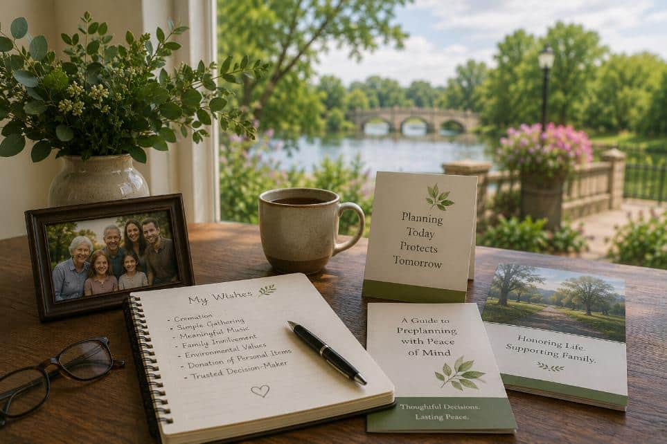 Thoughtful preplanning materials help honor family wishes, cremation service St. Charles, MO
